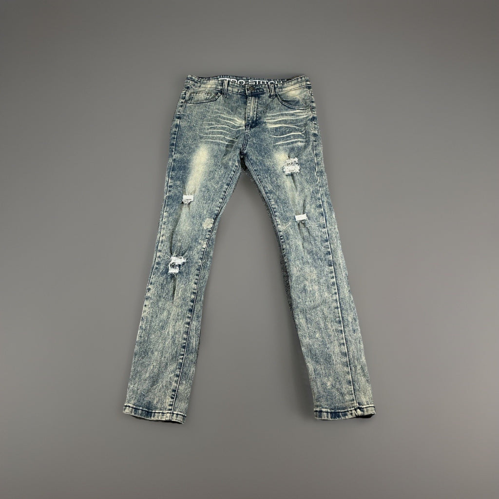 Retro Stitch men’s distressed skinny jeans. Size 34x32 fashion