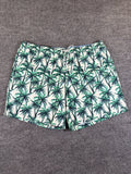 Bonobos Men's Swim Trunks 7 Inch Inseam 2XL Blue Palm Tree Tropical BOE25309C0