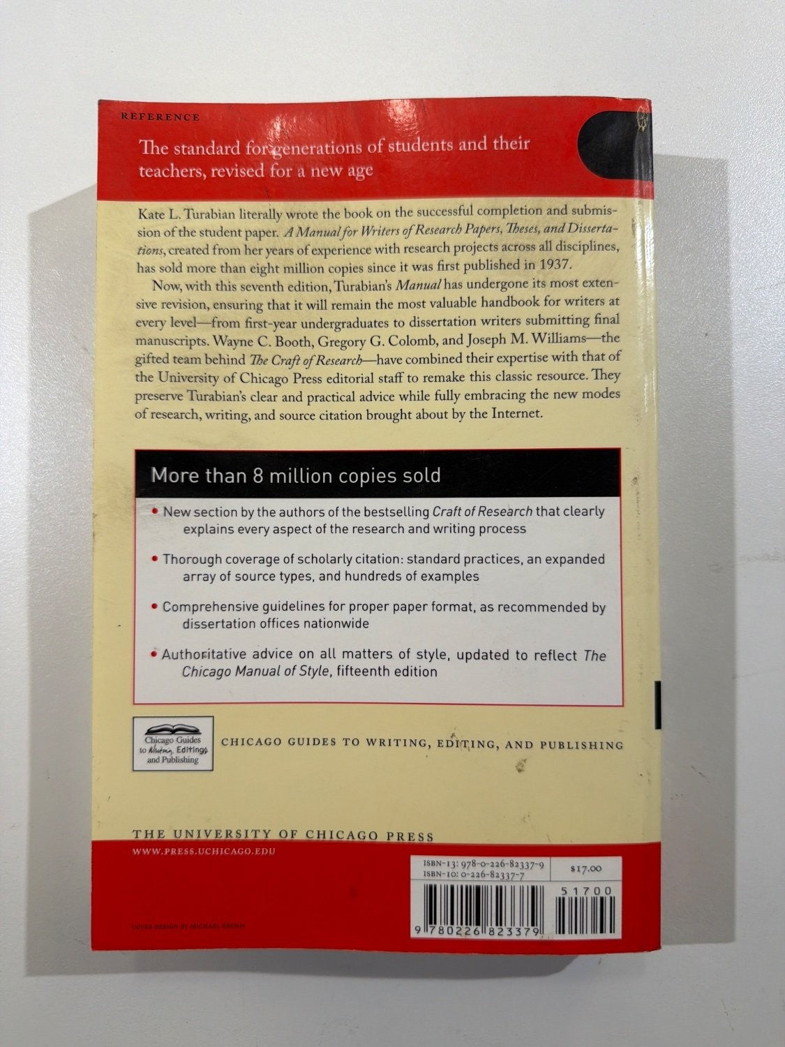 Kate L. Turabian A Manual for Writers of Research Papers 7th Edition Chicago