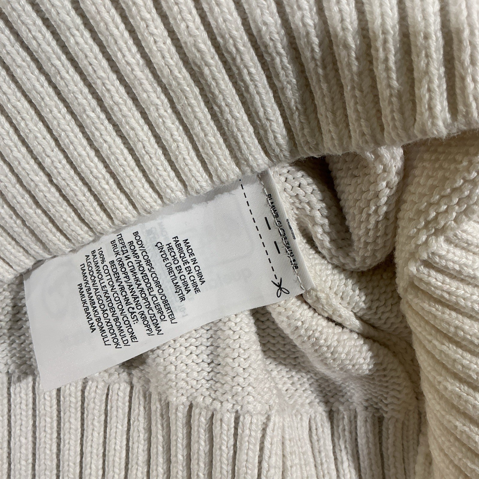 NWT Polo Ralph Lauren White Knitted Sweater Youth XL 16