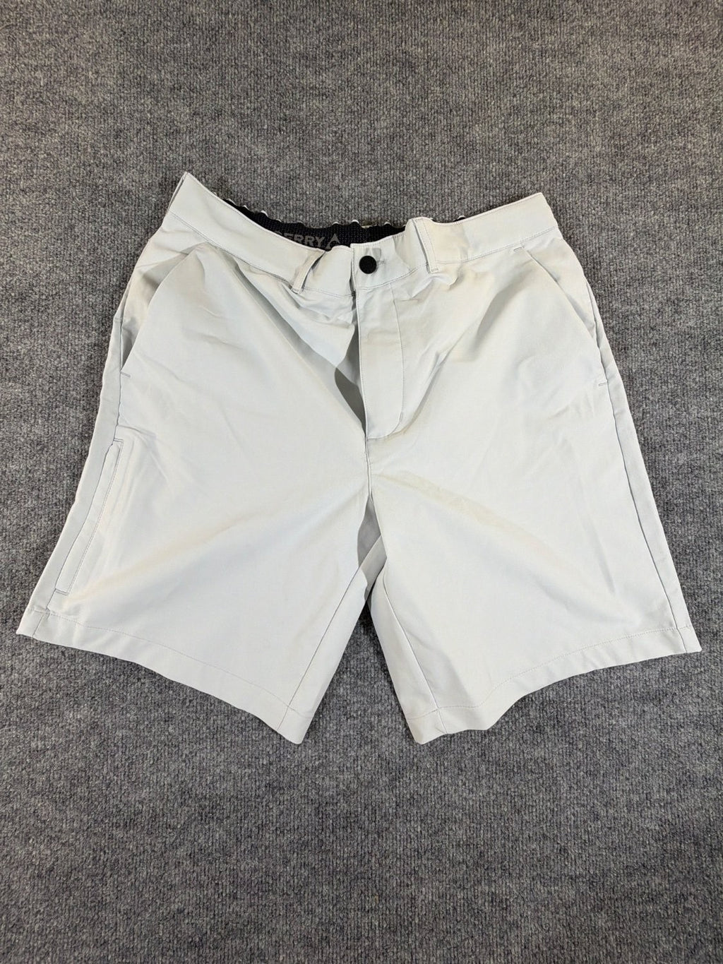 Gerry Men's Cargo Hiking Shorts Size 34 Light Gray Quick Dry Lightweight New NWT