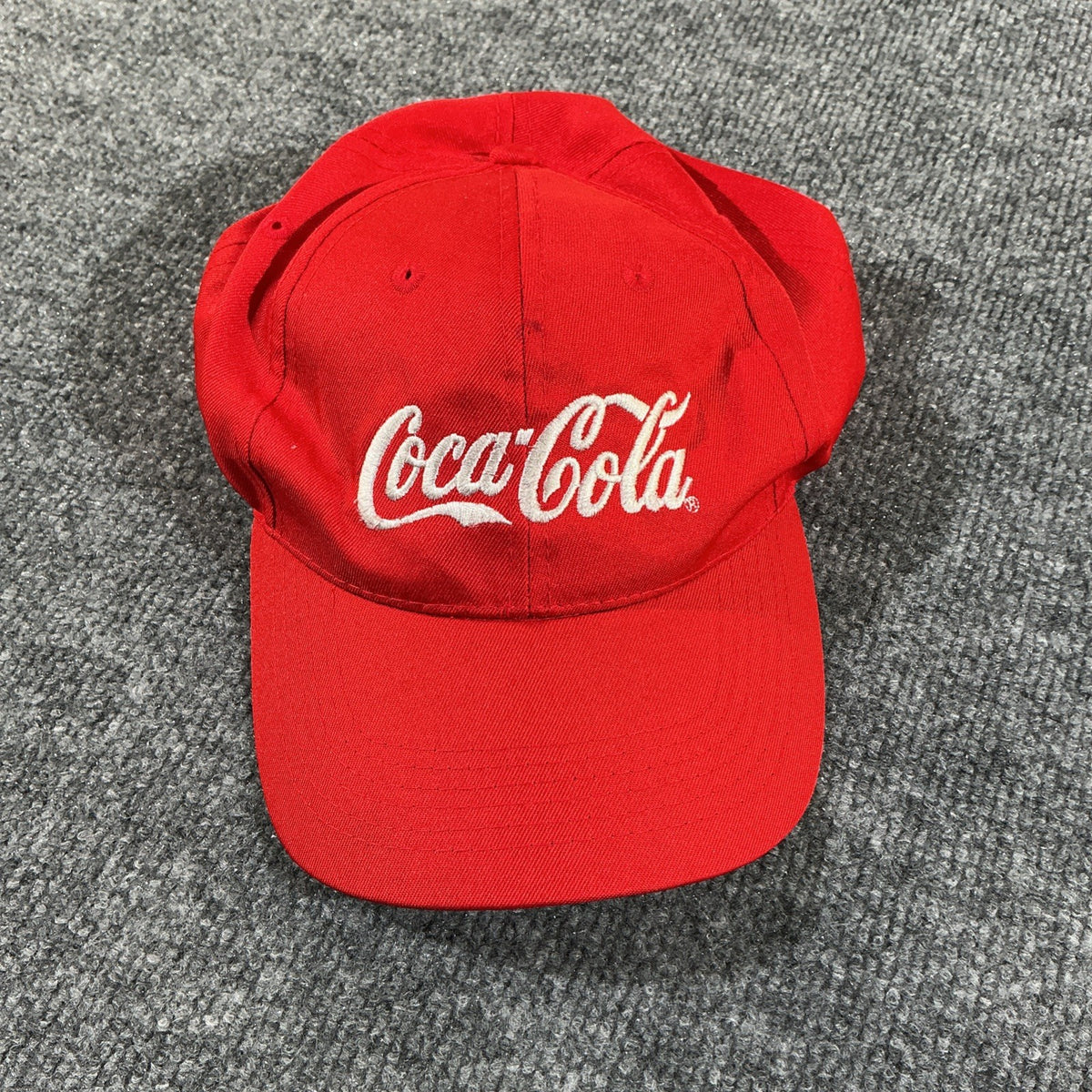 Coca Cola  Hat Red Adjustable EUC