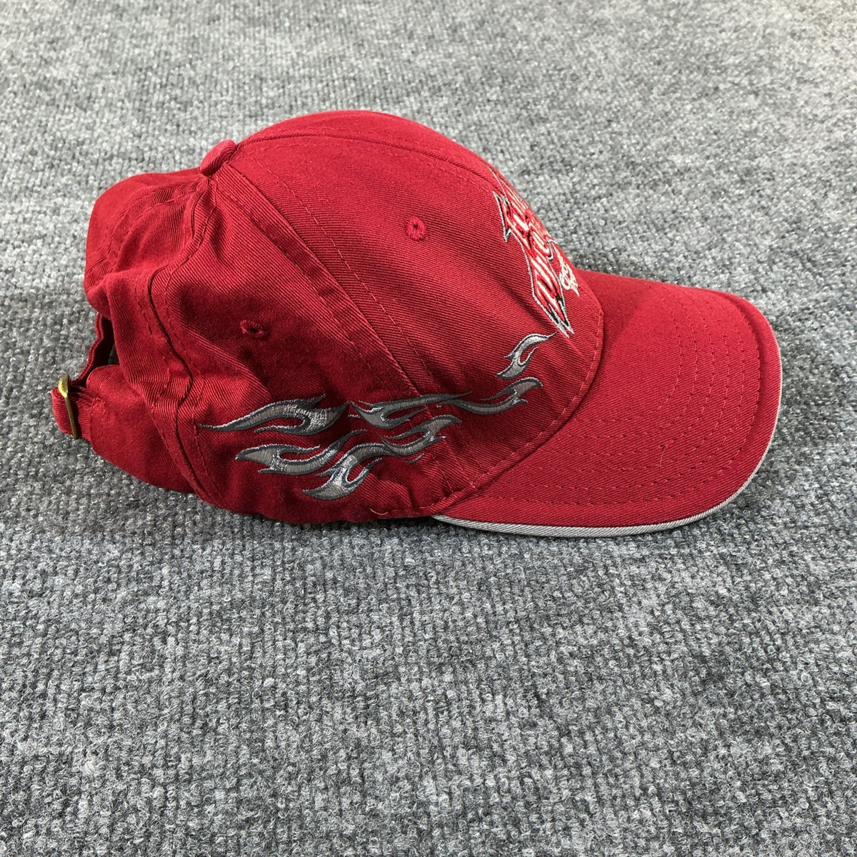Full Throttle Energy Drink Cap/ Hat- NEW- Flame Design & Logo, Adjustable