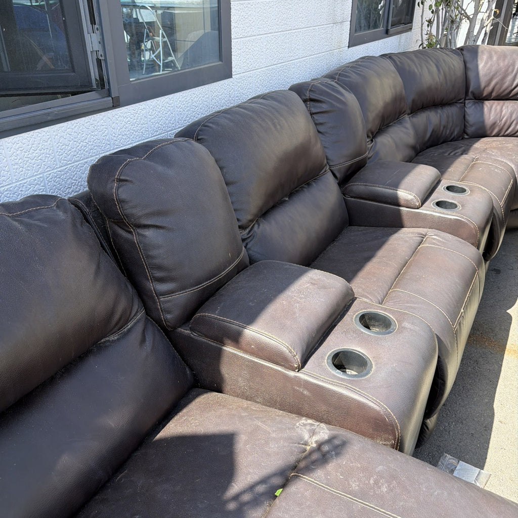 Corner Leather Sofa Couch Living Room Casita Local Pick Up Only Best Offer Free