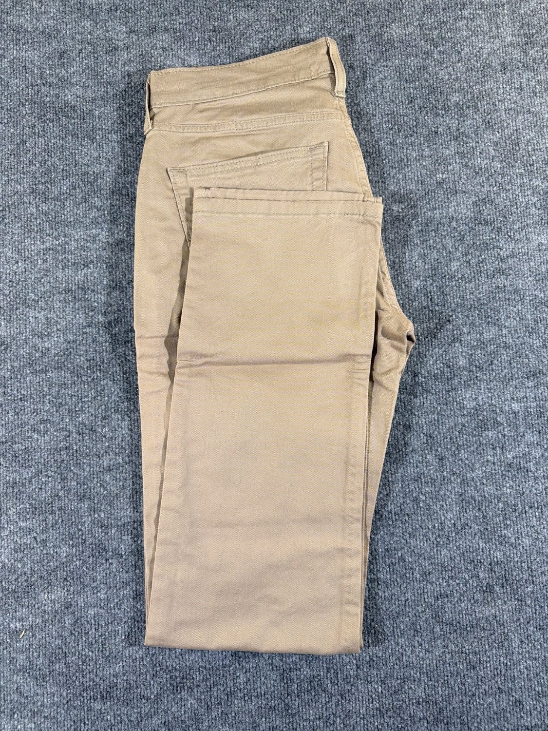 Levi's 514 Straight Fit Men's Pants 32x34 Tan Khaki Cotton Twill Chino 5-Pocket