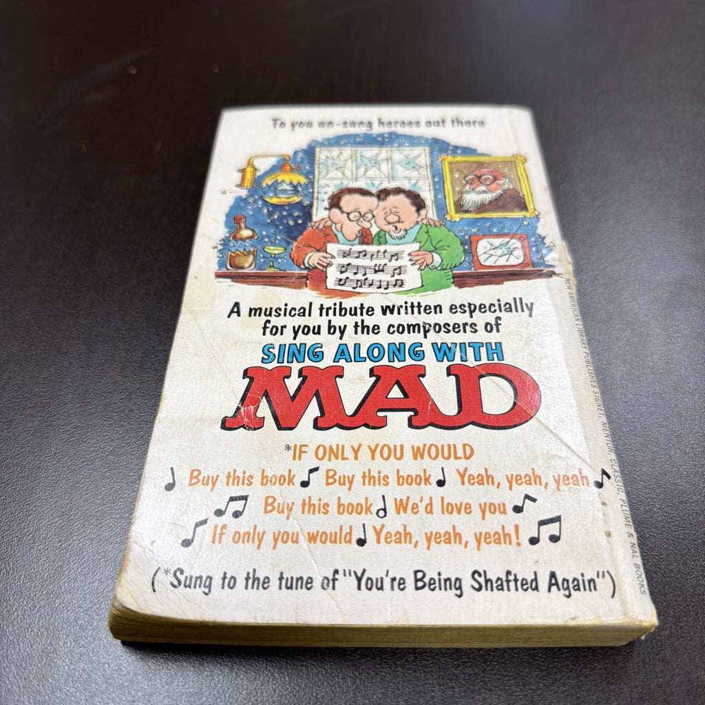 Mad Magazine Comic small book, Sing along with Mad, 1970