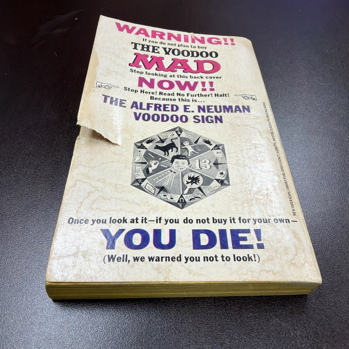 The Voodoo Mad Paperback by Mad Magazine 