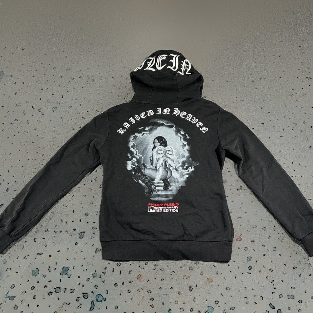 Philipp Plein Sweater hoodie Large Distressed FASHION SIZE M COLLECTIBLE