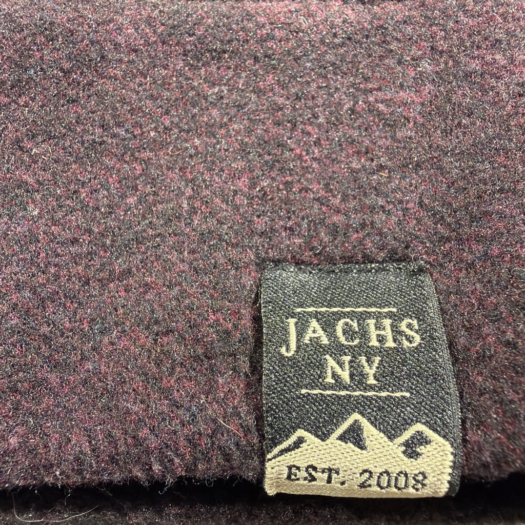 Jachs New York Men's Wool Blend Pullover Hoodie size S Dark Red Long Sleeve NWT