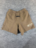 Vintage Fear of God Essentials 1977 Kids Sweatpants Size 12 Taupe Fleece Cotton