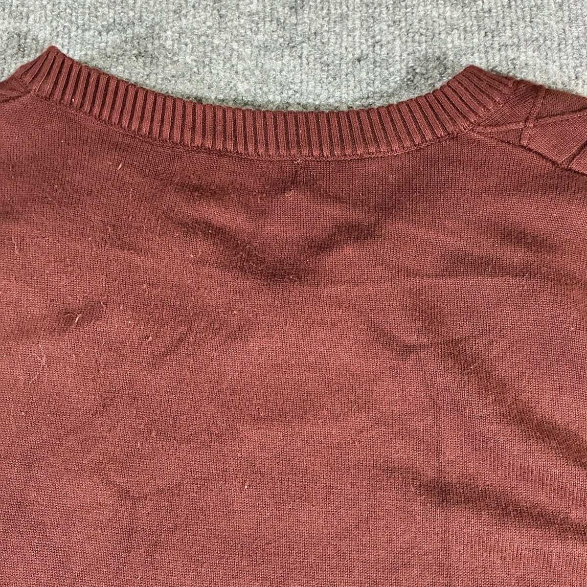 PJ Paul Jones Navy Brown V-Neck Sweater Vest Classic Casual Menswear Size XXL