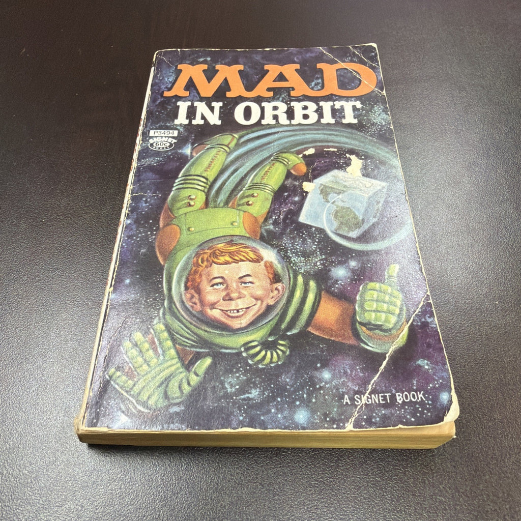 MAD Magazine Paperback Book: #13 MAD IN ORBIT 1962 Signet 1st Print VG