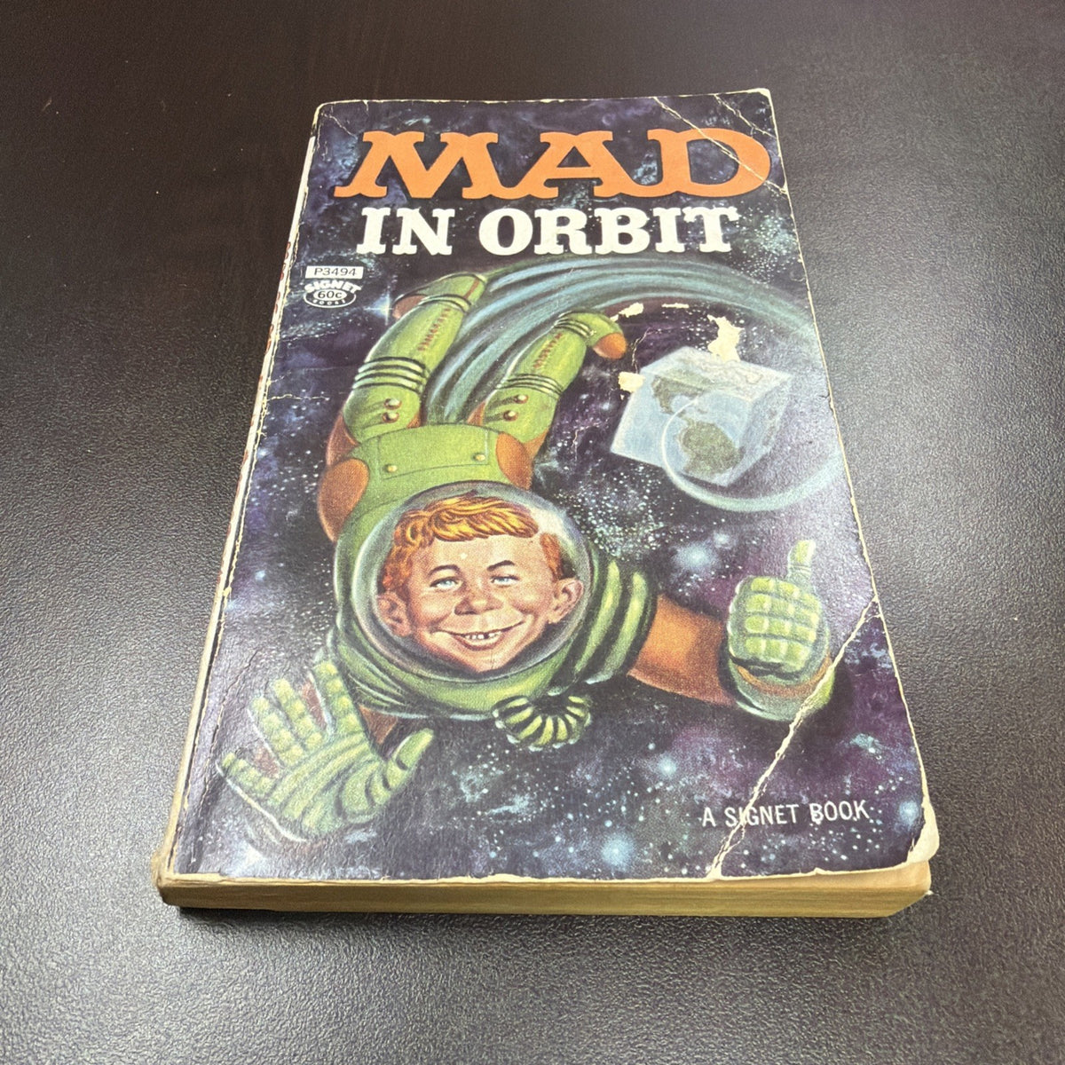 MAD Magazine Paperback Book: #13 MAD IN ORBIT 1962 Signet 1st Print VG