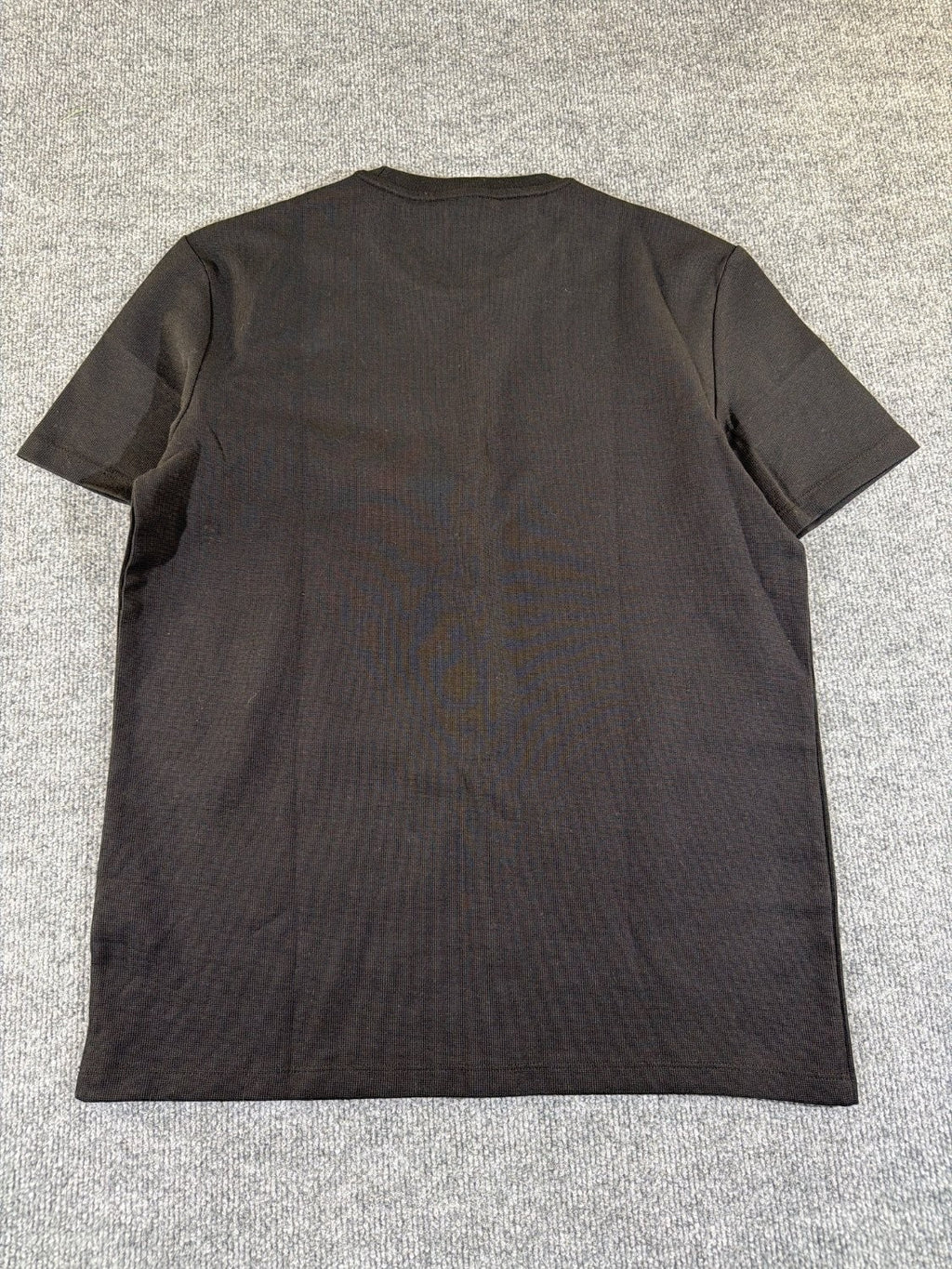 Calvin Klein Refined Knits Men's T-Shirt Black Crew Neck 40EO247 Cotton Blend S