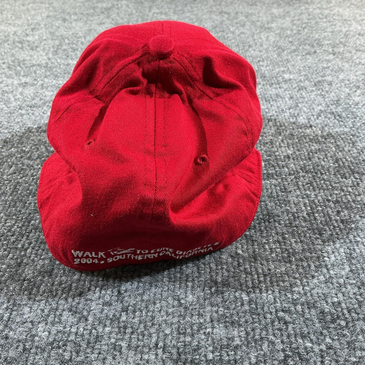 Coca Cola Hat Cap Adult Red Recycled Plastic Bottle Baseball Adjustable
