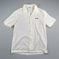DirtyCoins  white short-sleeved button-up shirt Size S