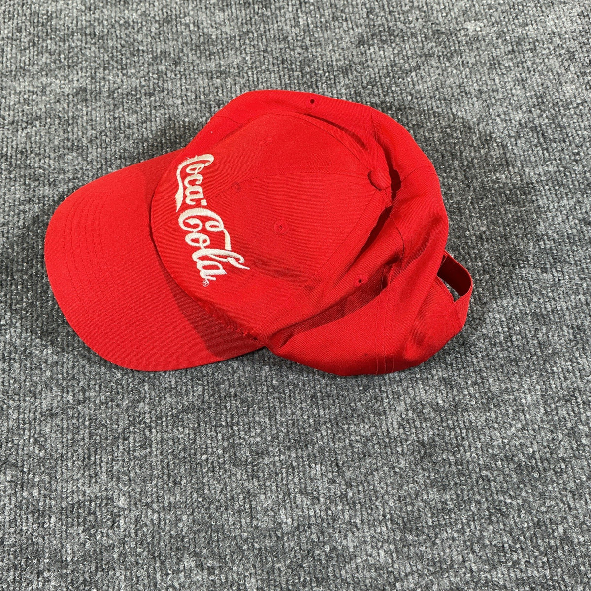 Coca Cola  Hat Red Adjustable EUC