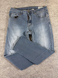 Buffalo David Bitton Axel Slim Stretch Men's Jeans Blue Faded Wash 34 x 30 EU 34