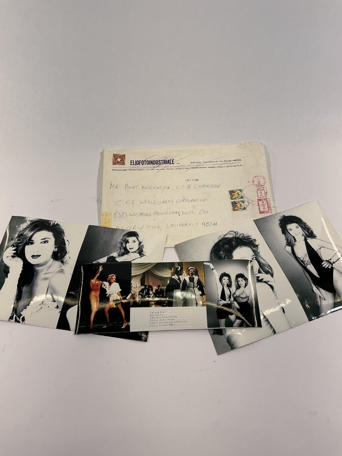 Eliofotoindustriale Tiziana Del Poggio and Sybilla De Conti Photograph 1988