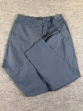 Banana Republic Performance Chino Pants Men 36x30 Slate Blue Elastic Waist Tech