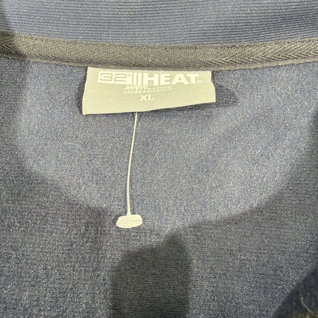 Mens 32 Degrees Heat Jacket Full Zip Size XL Blue