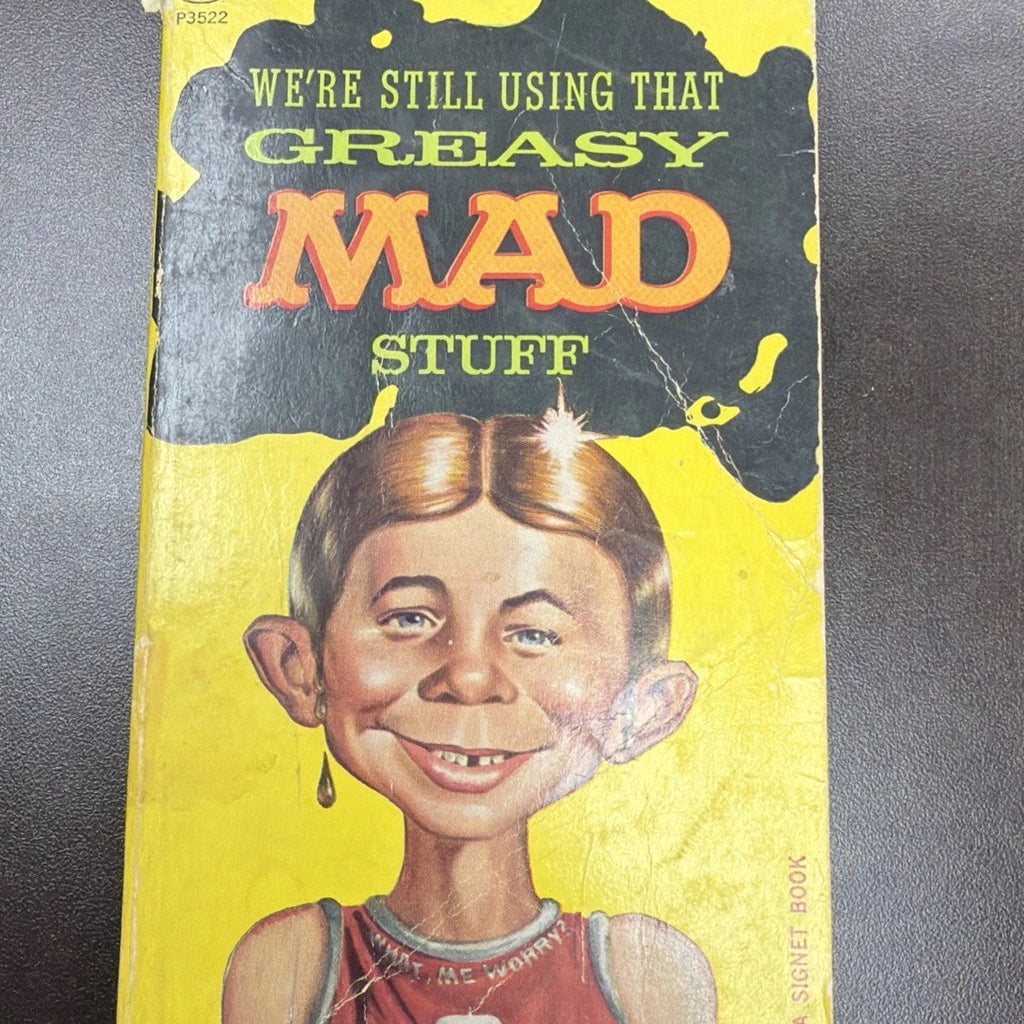 Greasy MAD Stuff, 1963 1st Print Signet Paperback