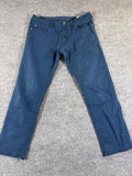 EU 34 Buffalo David Bitton Archer Slim Stretch Jeans Men Blue Denim 34 x 30