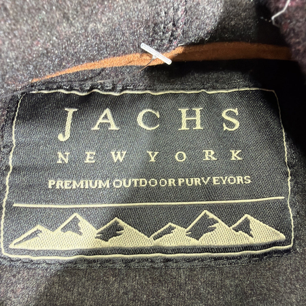 Jachs New York Men's Wool Blend Pullover Hoodie size S Dark Red Long Sleeve NWT