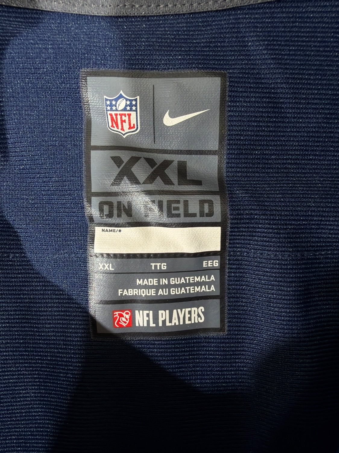 Nike Dallas Cowboys Miles Austin 19 NFL Football Jersey Men's XXL Navy Blue
