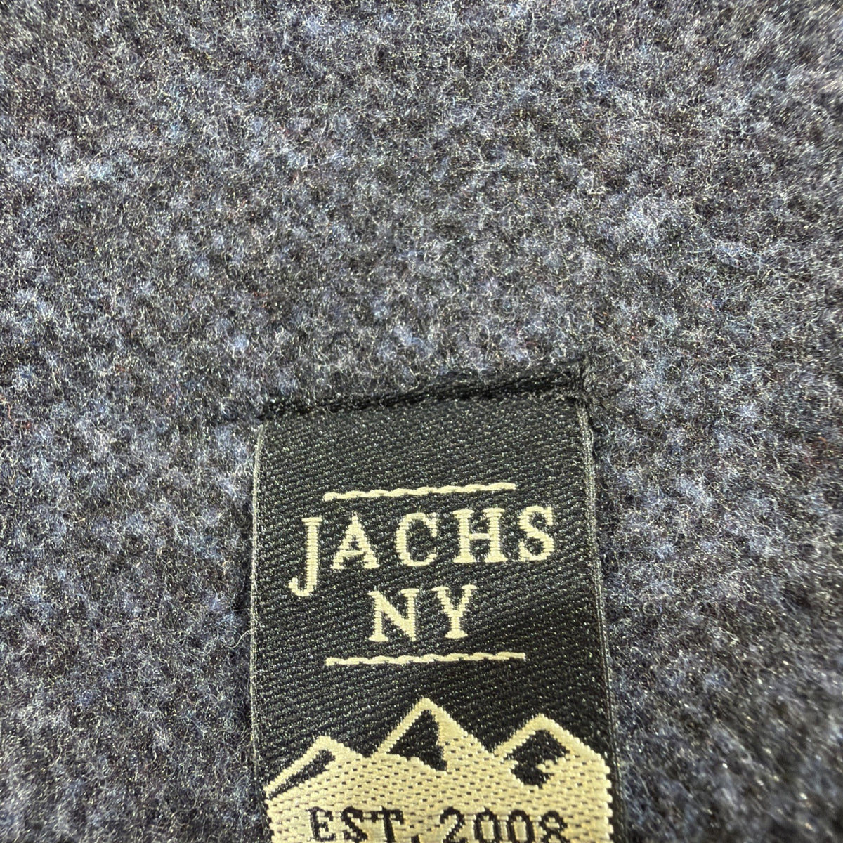 Jachs NY Heavy Knit Hoodie Men M Gray Pullover Cozy Stretch Sweatshirt