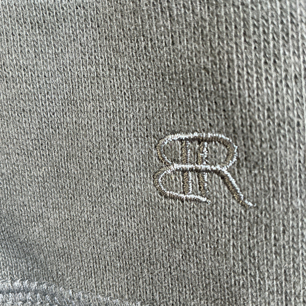 New mens BANANA REPUBLIC green 1/4 zip sweatshirt pull-over Size XL