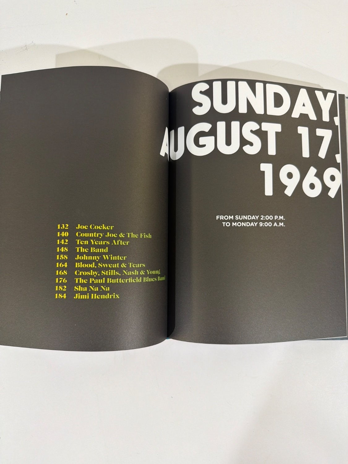 Julien Bitoun 50 Years: The Story of Woodstock Live Hardcover 2019