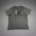 adidas Mens Size 2XL Essentials Single Jersey Big Logo T-Shirt. Big & Tall NWT!