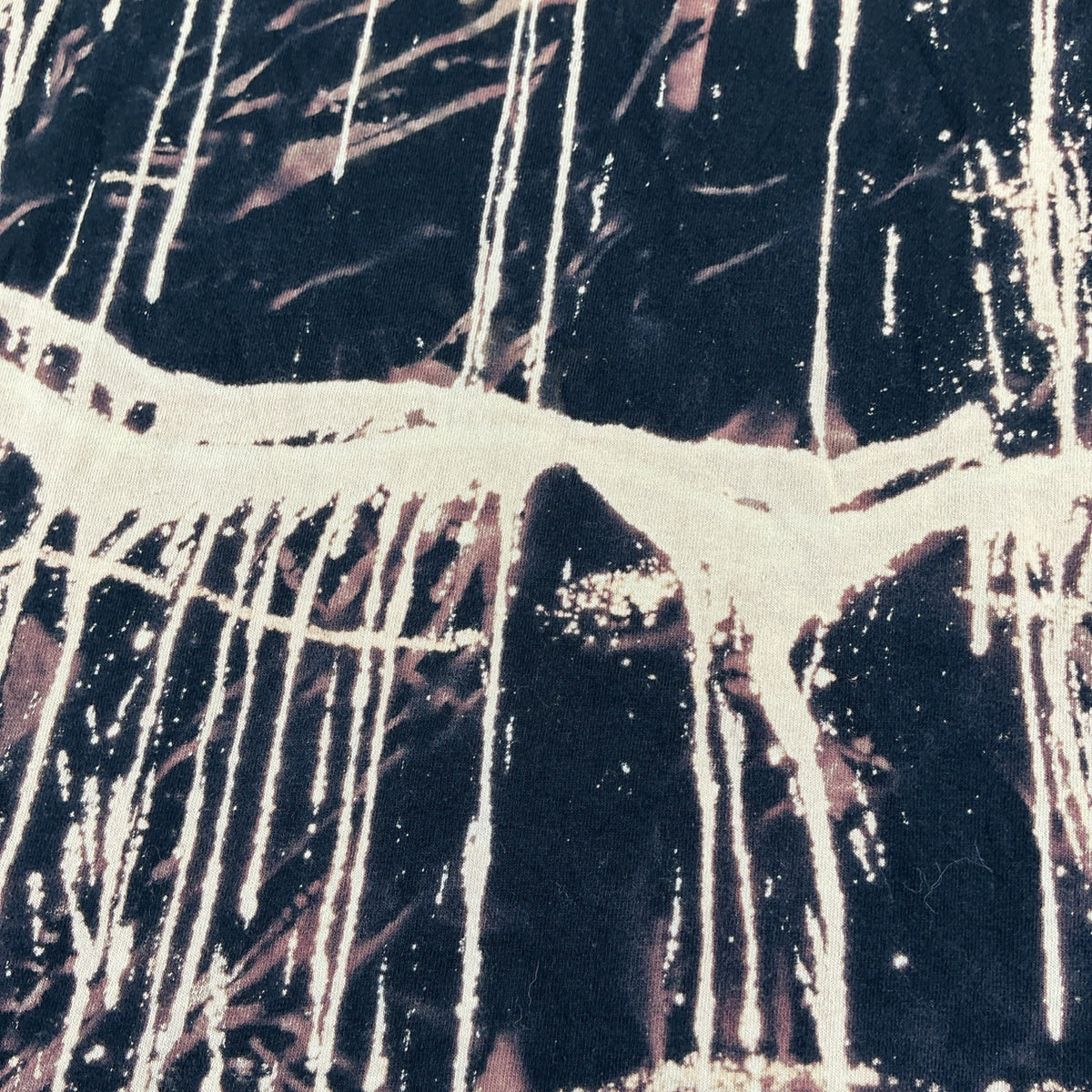 Distressed, Bleached, & Brined handmade tee Large Size M