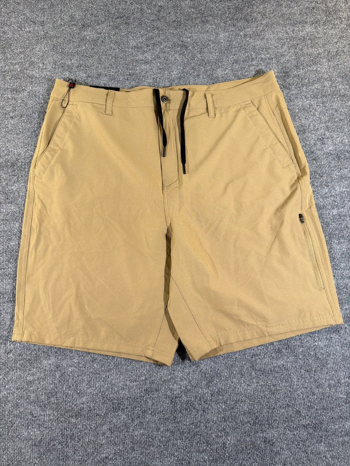 Gerry Men's Trail Short Size 40 Tan Hiking Quick Dry Stretch UPF Pockets 279782