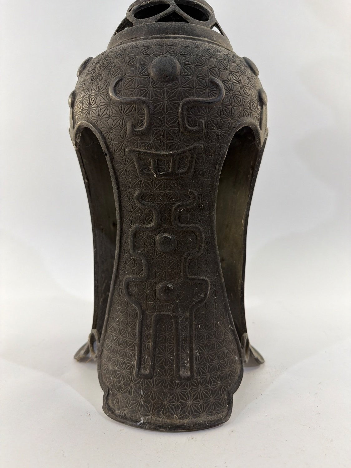 Vintage Japanese Cast Iron Pagoda Garden Lantern Finial Spire Ornament Large