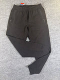 Champion Men's Fleece Jogger Sweatpants 1965727 Black Size M Zipper Pockets NWT