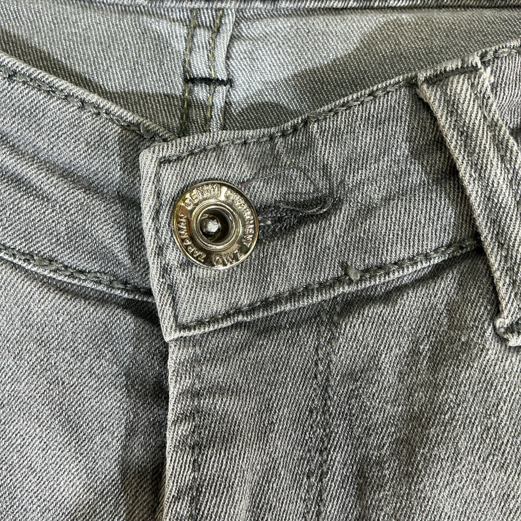 zara jeans women Size Medium USA Made In Morocco Gray Jeans