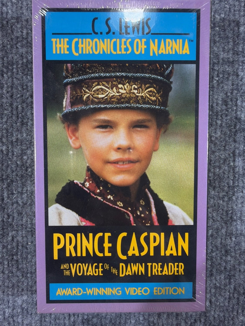 Vintage The Chronicles of Narnia Prince Caspian Voyage Dawn Treader VHS BBC