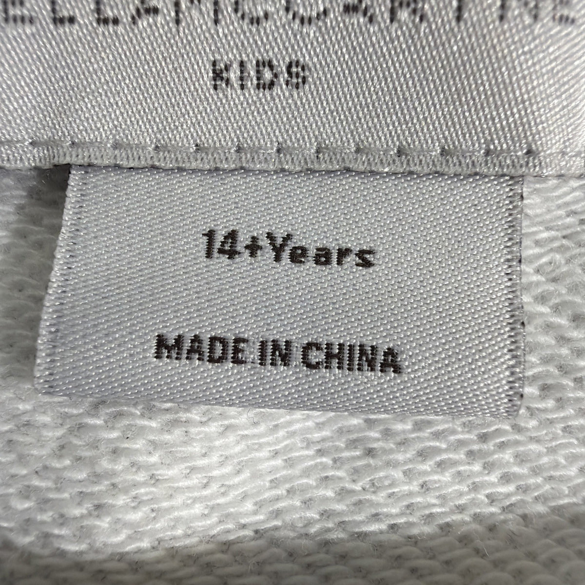 Stella McCartney Kids Sweatshirt Girls 14 Rainbow Love Guitar Textured Groovy