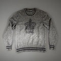 Dolce & Gabbana Boy's Crown King Cashmere Sweater Gray | Sz 50