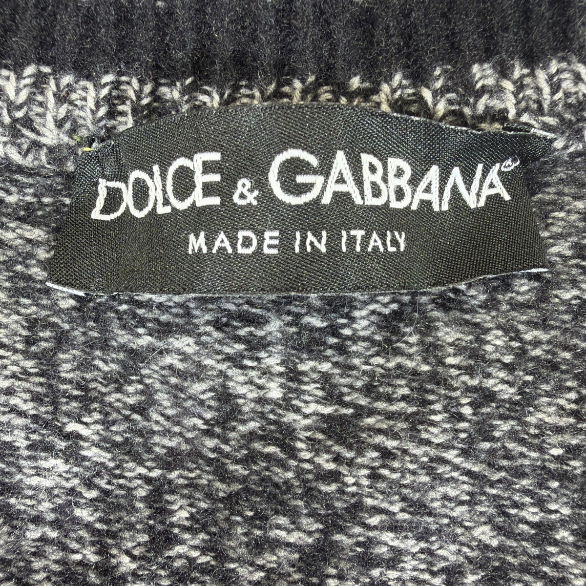 Dolce & Gabbana Boy's Crown King Cashmere Sweater Gray | Sz 50