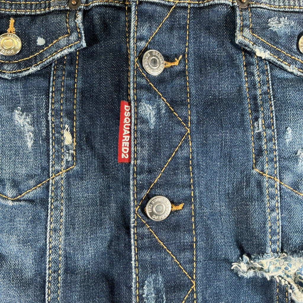 dsquared2 jacket Size Small 48 Made In Italy Denim Jacket