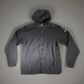 Nike Hoodie Mens M Size Black Dri-FIT Full Zip Fleece Sweatshirt Athletic Jacket