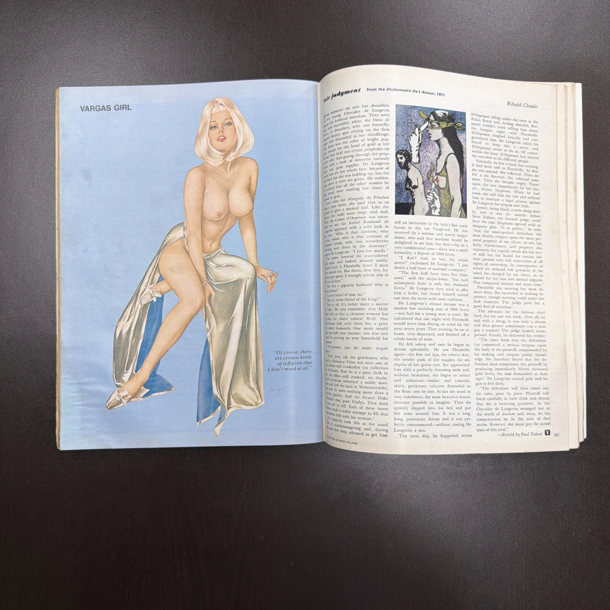 VINTAGE PLAYBOY MAGAZINE APRIL 1971, CHRIS CRANSTON CENTER, HOMOSEXUALS, VERY G