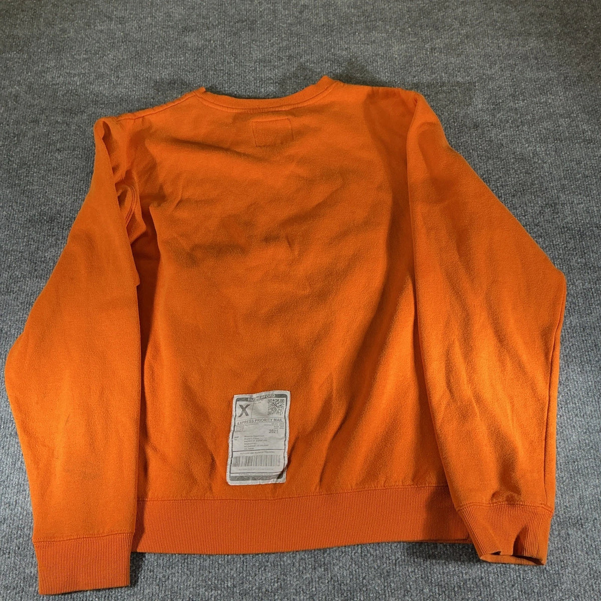 Rutherford Orange Crewneck Sweatshirt