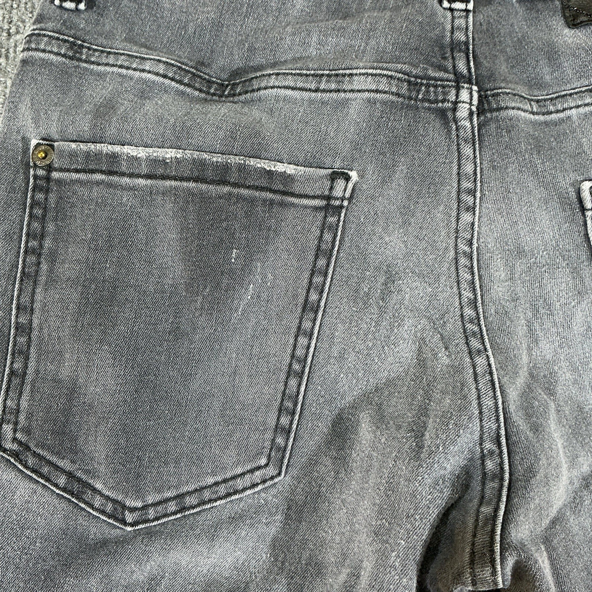 Dsquared2 men's grey distressed denim jeans Size 44