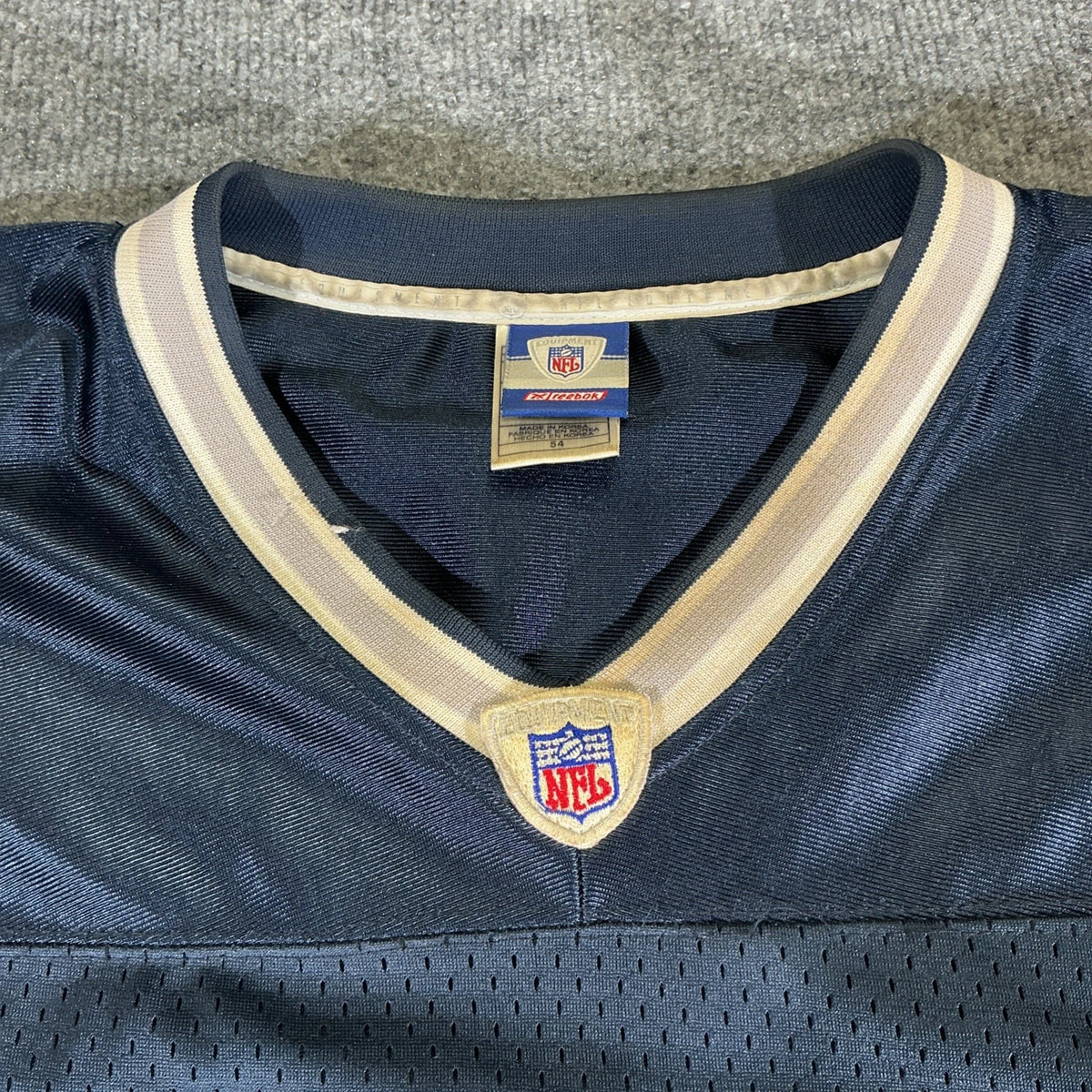 TERRELL OWENS Reebok DALLAS COWBOYS #81  AUTHENTIC Sewn Stitched PRO CUT Size 54