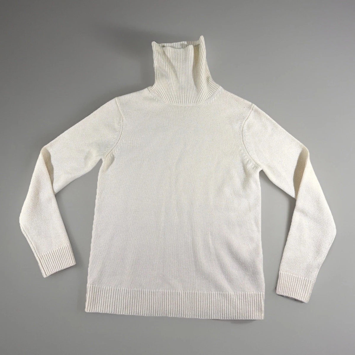 Sandro Paris cream turtleneck sweater, frequently