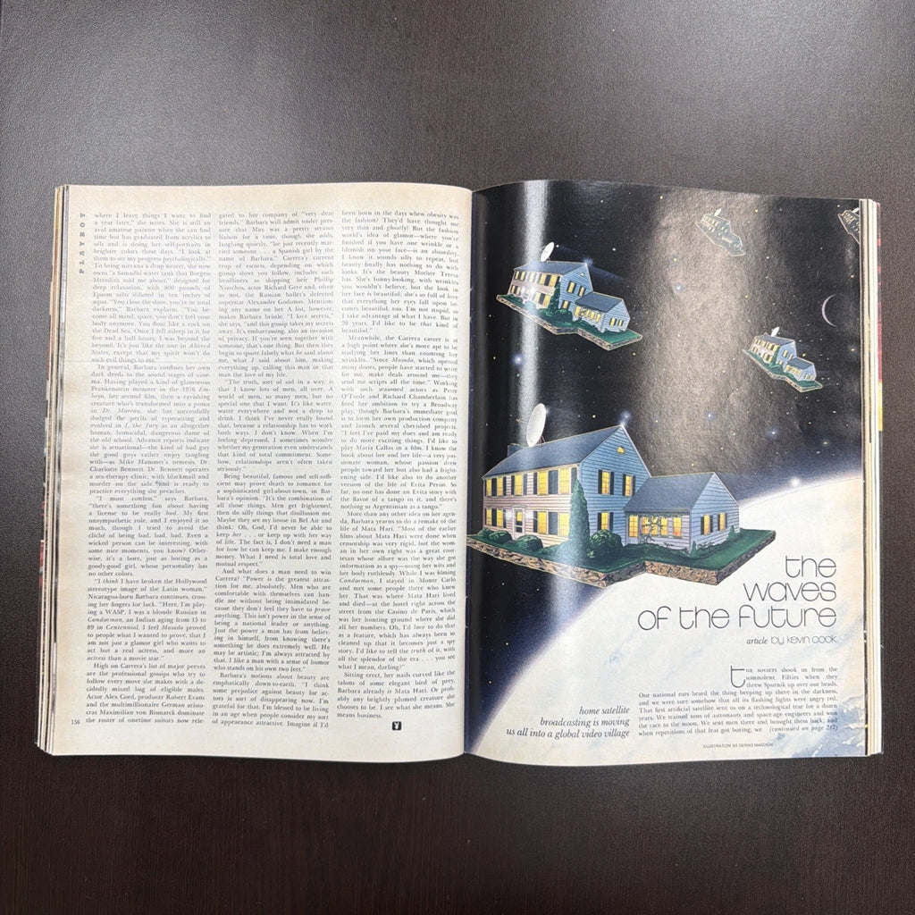 PLAYBOY MAGAZINE MARCH 1982 BARBARA CARRERA  Good Condition COLLECTIBLE VINTAGE